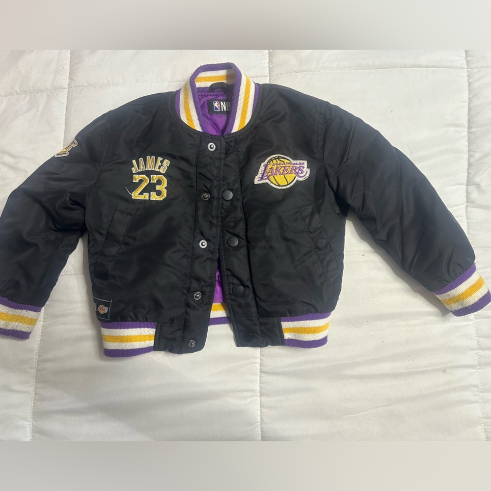 Lakers Lebron James Bomber Jacket